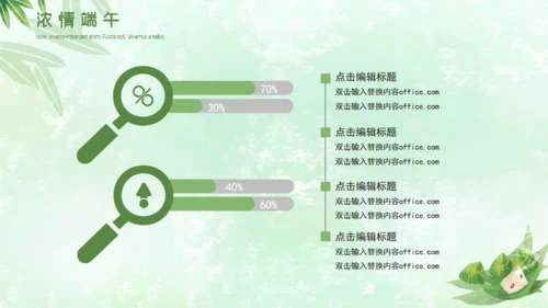 端午文化端午节习俗介绍通用PPT模板
