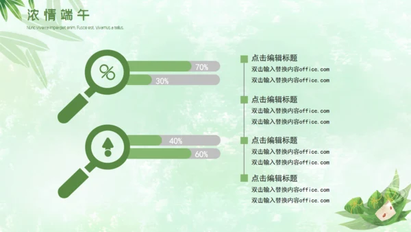 端午文化端午节习俗介绍通用PPT模板