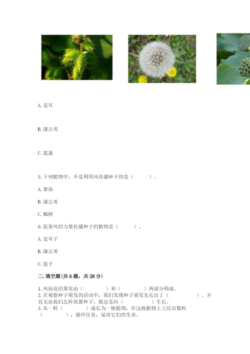 科学四年级下册第一单元《植物的生长变化》测试卷附完整答案【名校卷】.docx