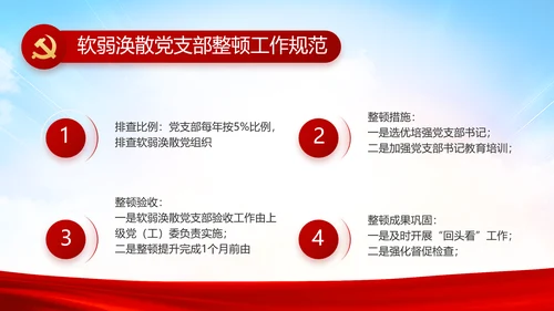 红色喜庆检查院工作汇报总结动态PPT模板