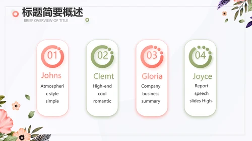 手绘水彩风班主任述职报告PPT动态模板