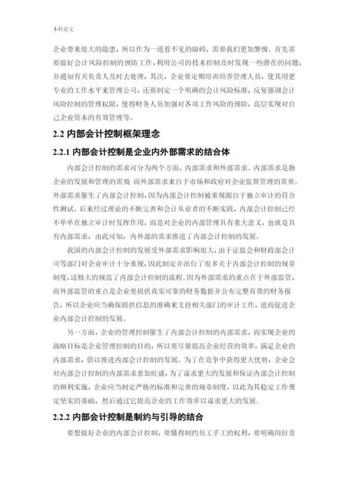 166020230-宫懿桐-[论文]沈阳冰绿广告有限公司内部会计控制若干问题研究.docx