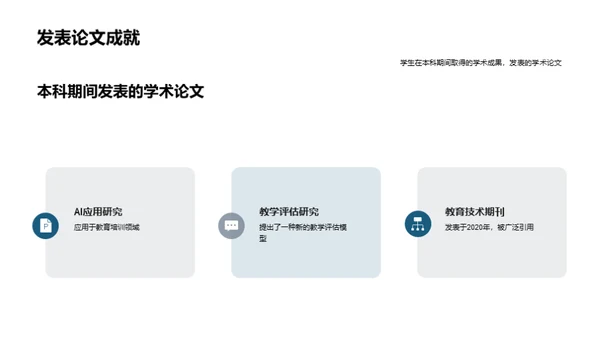 本科学术之路