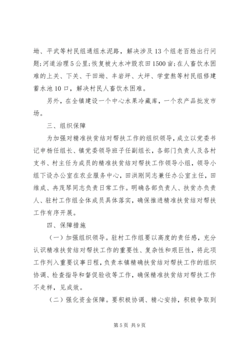 精准扶贫工作计划范文 (2).docx