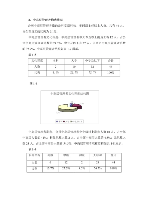 某某公司人力资源规划方案.docx