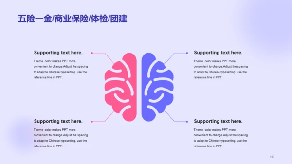 紫色创意生物医疗竞聘述职PPT