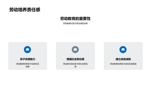 幼儿劳动技能教学PPT模板