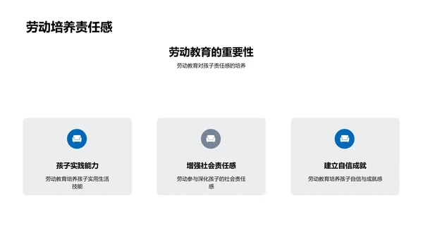 幼儿劳动技能教学PPT模板