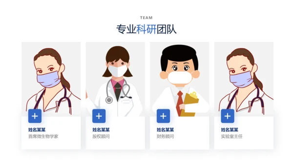 生物化学实验医疗科技工业科研PPT模板