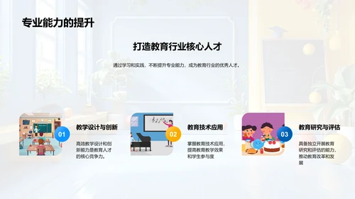 教育就业引导报告PPT模板