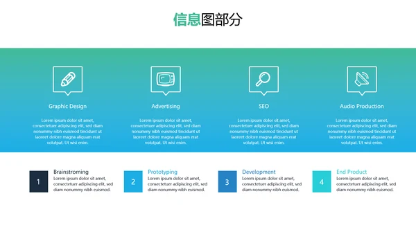 现代风格创意公司简介商务汇报PPT模板