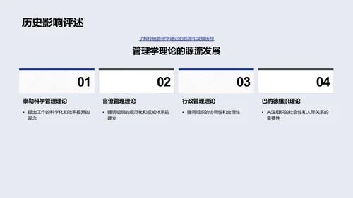 管理学理论的演变