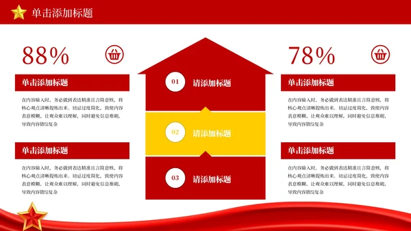 红色党政风土地改革的历史回顾PPT模板