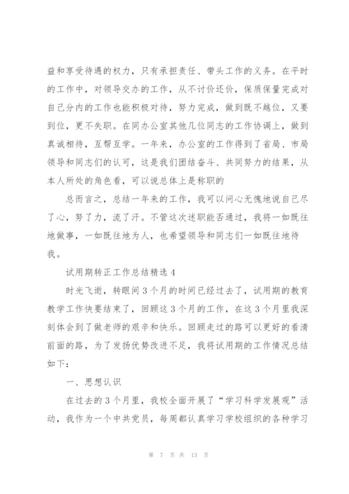 试用期转正工作总结.docx