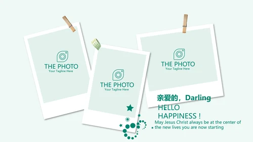 蓝色清新儿童牙科护理动态PPT