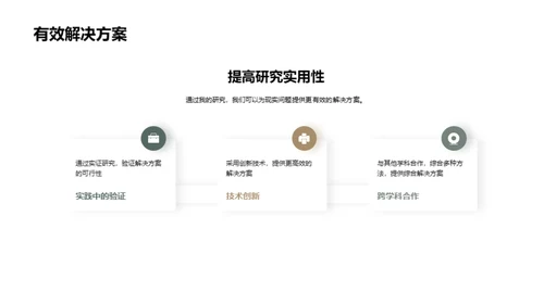 大学生涯的学术探索