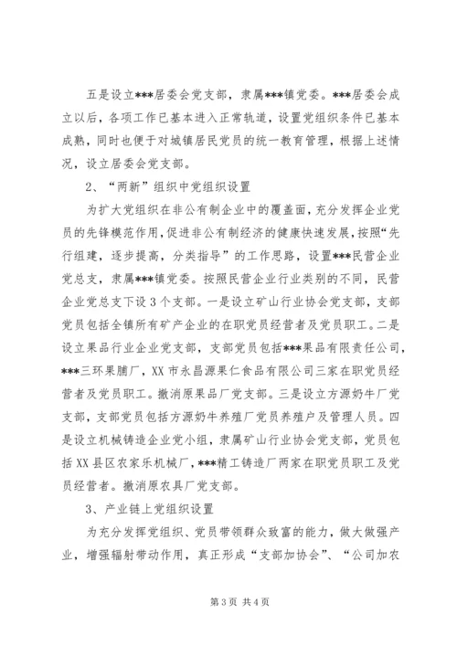 镇基层党组织合理设置实施方案 (7).docx