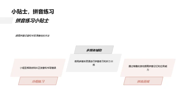 拼音学习之旅