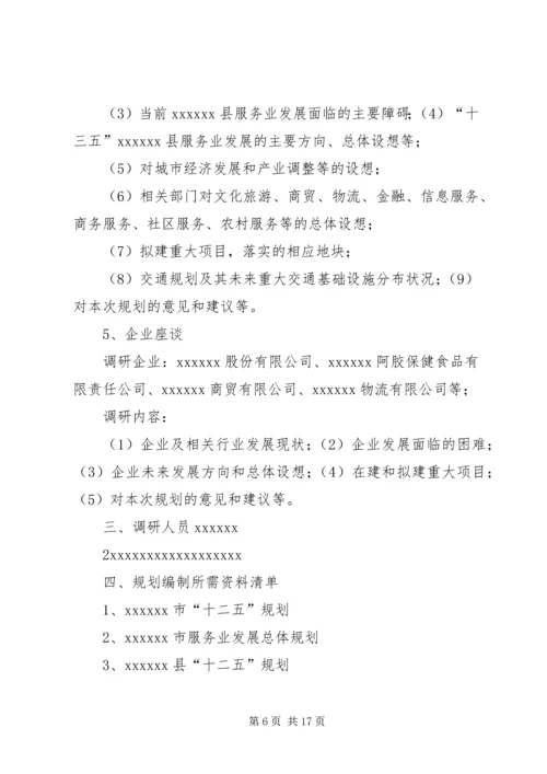 课题调研方案(精).docx