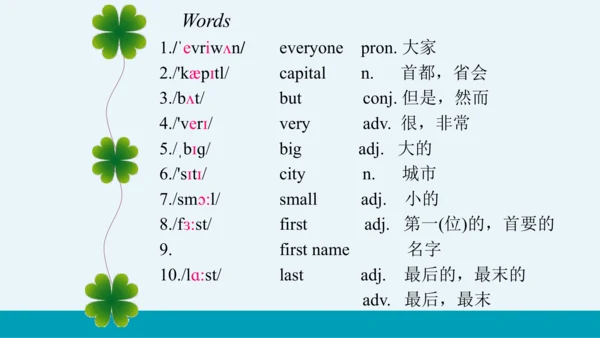 【轻松备课】外研版初中英语七年级上Module 1 Unit 2教学课件