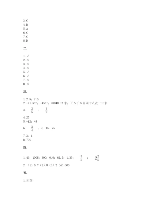 苏教版六年级数学小升初试卷加精品答案.docx