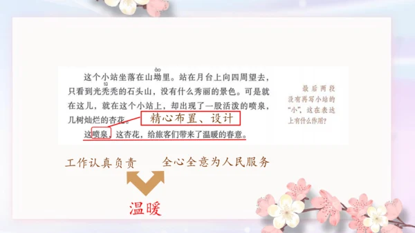 部编版语文六年级上册五单元习作例文《小站》课件（21张PPT)