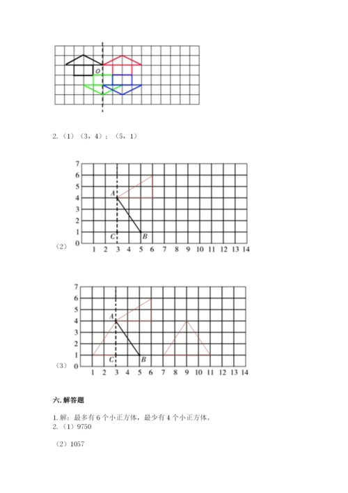 人教版小学五年级下册数学期末卷含答案（典型题）.docx