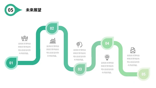 绿色简约形状公司简介产品介绍企业宣传PPT公司介绍