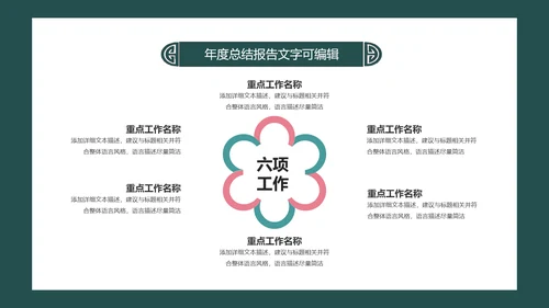 简约小清新工作总结计划PPT模板