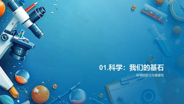 科学实验学习报告PPT模板