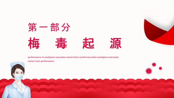 梅毒介绍PPT模板