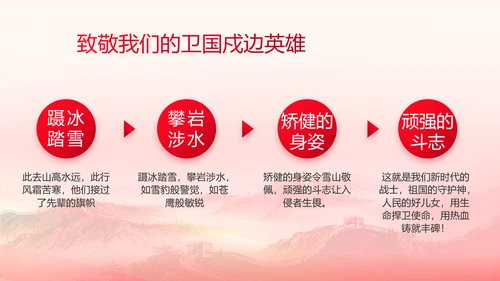 人民子弟兵军事部队动态PPT