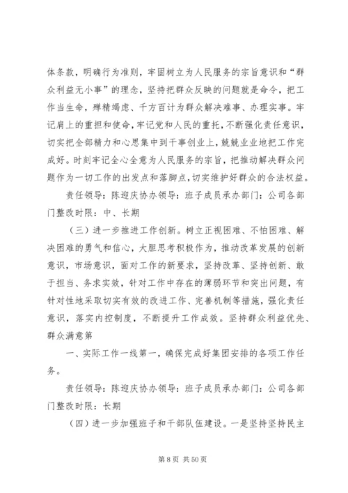 群众路线教育实践活动整改方案1.docx