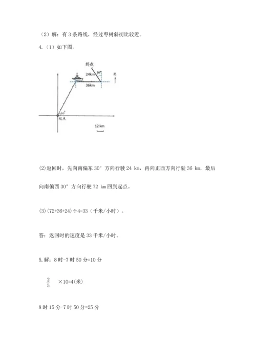 人教版六年级上册数学期中测试卷【易错题】.docx