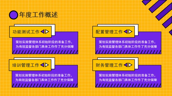 卡通风年终总结通用PPT模板