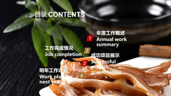 美味川菜豆腐脑红油豆花通用PPT模板