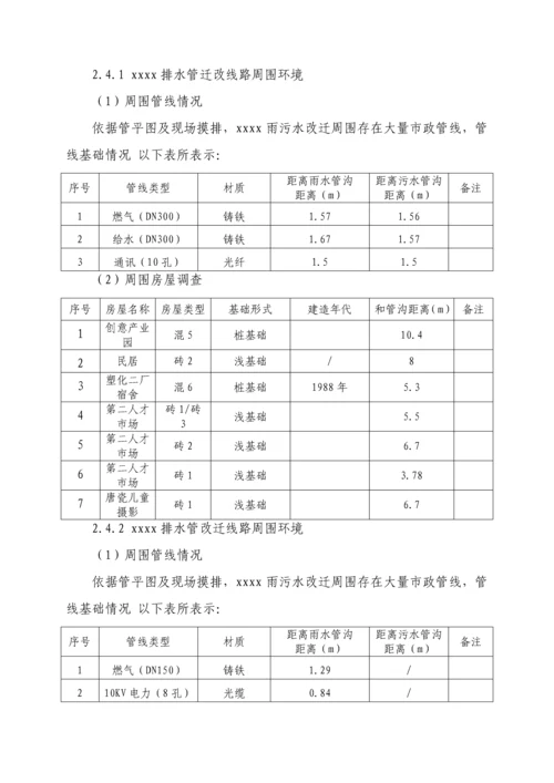 排水管改迁综合项目施工专项方案.docx