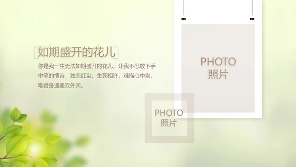 唯美致青春毕业季大学毕业纪念册电子相册动态PPT模板