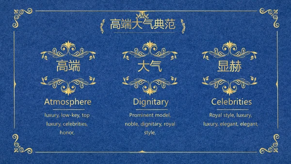 蓝色高端欧式风格商业计划书PPT动态模板