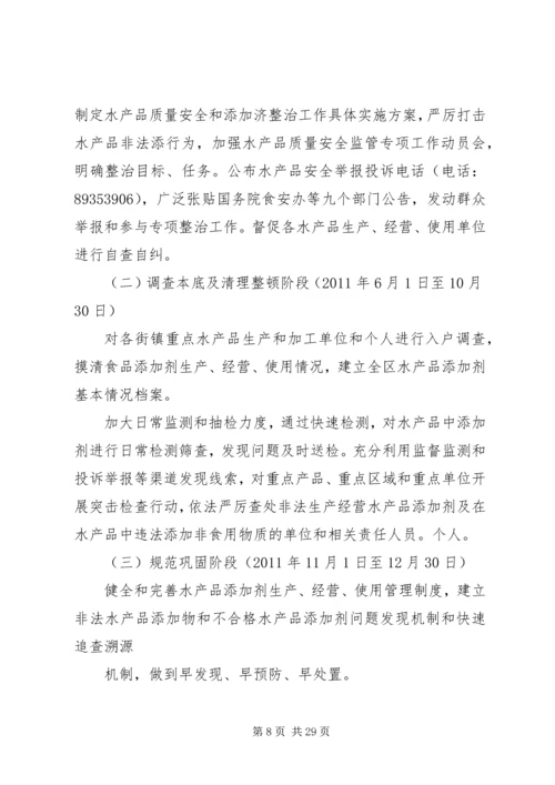 镇水产品质量安全宣传教育及技术培训工作方案.docx