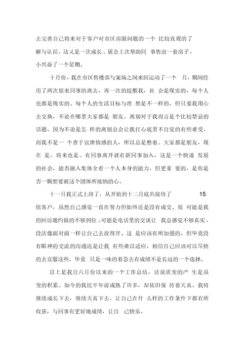 置业顾问计划