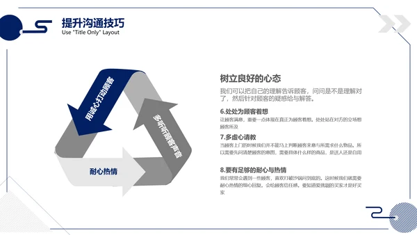内训课程职业培训沟通技巧PPT模板