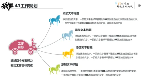 创意卡通手绘风个人简历通用PPT模板