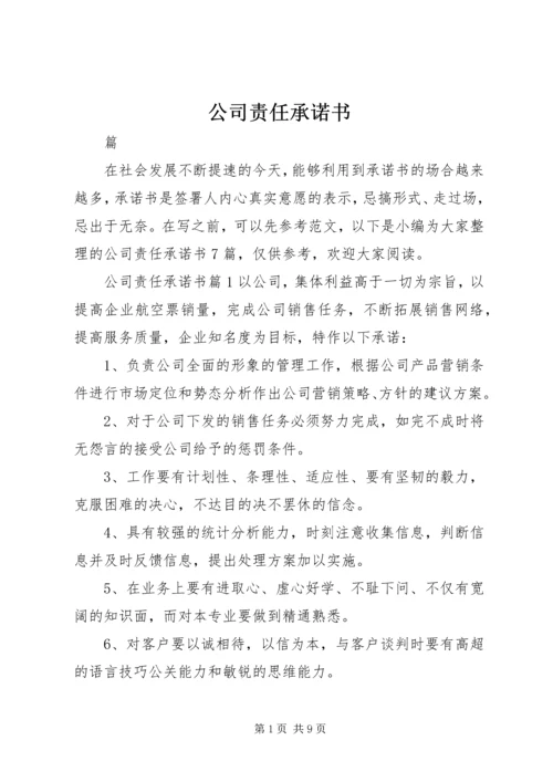 公司责任承诺书.docx