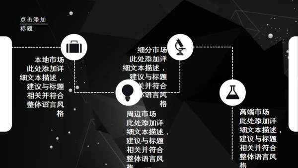 科技公司介绍企业简介黑色通用PPT模板