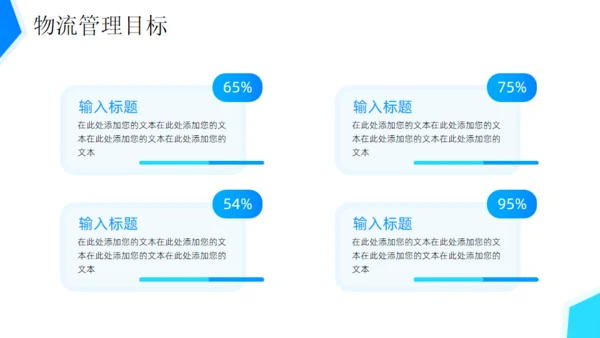 供应链物流行业解决方案快递公司通用PPT模板