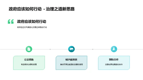 气候变迁的挑战与对策