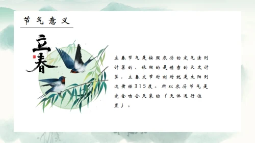 春风杨柳立春柳枝柳树通用PPT模板