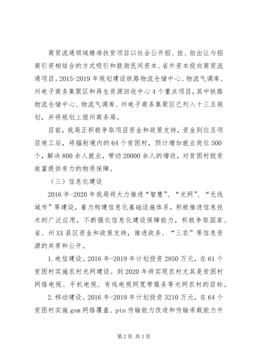 贯彻落实脱贫攻坚会议精神情况汇报.docx