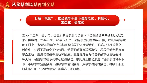 红色简约党建新时代信访工作深刻把握浦江经验的治理启示PPT